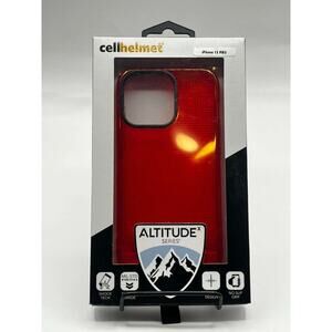 Cellhelmet Altitude X Series Red Case for iPhone 13 Pro Military Grade